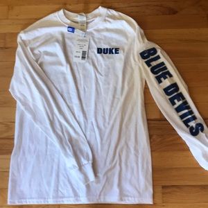Long-sleeved Duke Blue Devils T-shirt
